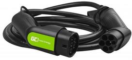 Green Cell Žalias Cell Kabelis Žalias Cell GC Type 2 7.2 kW 5 m., skirtas įkrauti EV / PHEV
