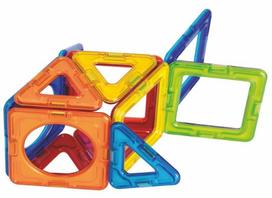 magnetinis konstruktorius - Konstruktorius Magformers Basic Plus 14pcs - 4 nuotrauka