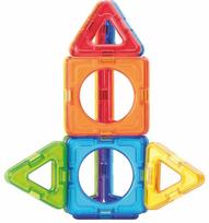 magnetinis konstruktorius - Konstruktorius Magformers Basic Plus 14pcs - 5 nuotrauka