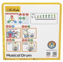 vaikiski bugnai - Muzikinis būgnas / K´sKids - 4 nuotrauka