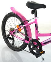 shimano vaikiskas - Bimbo Bike Virus Girl 20" Pink 20 - 7 nuotrauka