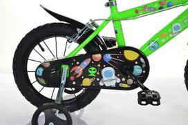 bottari mtb - Vaikiškas dviratis MTB 16" BOY COSMOS, 108 x 70 x 48 cm - 5 nuotrauka