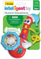 saksofonas - Barškutis KS Kids Musical Saxophone, įvairių spalvų - 2 nuotrauka