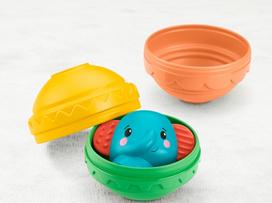 fisher price zaislai - Bokštelis - drambliukas GWL66 - 4 nuotrauka