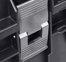 qbrick organizer - QBRICK SYSTEM ONE ORGANIZER XL, juoda/raudona - 5 nuotrauka