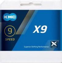 kmc x11 - KMC Chain X9x114L Grey - 2 nuotrauka