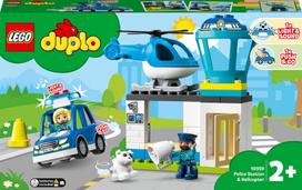 lego sraigtasparnis - LEGO Duplo Policijos nuovada ir sraigtasparnis 10959 - 1 nuotrauka
