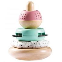 Lavinimo žaislas Hape Stacking Tower E8502B, 4 vnt.