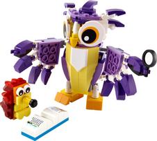 lego konstruktorius 3 - LEGO Creator Fantastiškos miško būtybės 31125 - 4 nuotrauka
