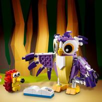 lego konstruktorius 3 - LEGO Creator Fantastiškos miško būtybės 31125 - 5 nuotrauka
