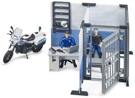 motociklu modeliukai - Žaislinė figūrėlė Bruder Bworld Police Station 62732 - 5 nuotrauka