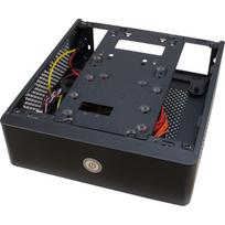 mini itx korpusas - Inter-Tech ITX-601 mITX Black - 6 nuotrauka