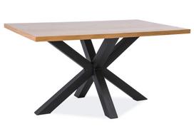 valgomojo venta - Signal Meble Table Cross 180 x 90cm - 2 nuotrauka