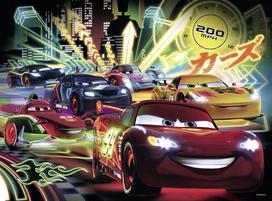 zaibas makvynas - Ravensburger XXL Puzzle Disney Cars Neon 100pcs 105205 - 2 nuotrauka