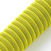 coiled cable - Klaviatūros laidas Cablemod CM-CKCA-CY-KY150KY-R, geltona - 2 nuotrauka