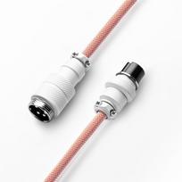 coiled cable - Klaviatūros laidas Cablemod CM-PKCA-CWAW-OW150OW-R, rožinė - 4 nuotrauka