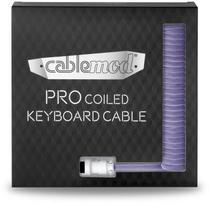 coiled cable - Klaviatūros laidas Cablemod Pro Coiled Keyboard Cable USB-C / USB Typ-A 150cm, violetinė - 5 nuotrauka