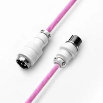 type c i usb a - Klaviatūros laidas Cablemod Pro Coiled Keyboard Cable USB-C / USB Typ-A 150cm, rožinė - 4 nuotrauka