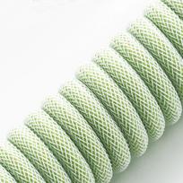 pci e 8 pin - Klaviatūros laidas Cablemod Pro Coiled Keyboard Cable USB-C / USB Typ-A 150cm, žalia - 2 nuotrauka