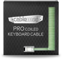 pci e 8 pin - Klaviatūros laidas Cablemod Pro Coiled Keyboard Cable USB-C / USB Typ-A 150cm, žalia - 5 nuotrauka