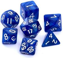 Žaidimo kauliukai Rebel RPG Dice Set - Dark Blue