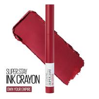 maybelline super stay matte ink - Maybelline Super Stay Ink Crayon Lipstick matiniai lūpų dažai 1,13 g. - 50 Your Own Empire - 2 nuotrauka