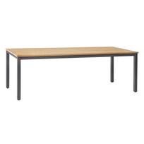 lauko stalai senukai - Home4you Montana Garden Table Teak - 1 nuotrauka