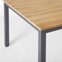 lauko stalai senukai - Home4you Montana Garden Table Teak - 2 nuotrauka