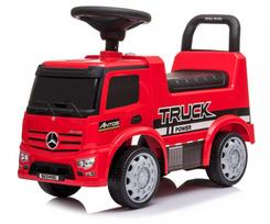 Paspiriamas automobilis Milly Mally Mercedes Antos Fire Truck, raudonas