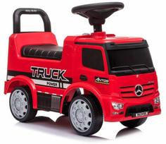 raudonas dviratis - Paspiriamas automobilis Milly Mally Mercedes Antos Fire Truck, raudonas - 3 nuotrauka