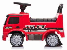 raudonas dviratis - Paspiriamas automobilis Milly Mally Mercedes Antos Fire Truck, raudonas - 4 nuotrauka