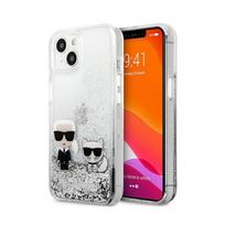 apple iphone 13 max pro - Karl Lagerfeld Glitter Karl & Choupette for Apple iPhone 13 Pro Max, apple iphone 13 pro max, skaidri - 1 nuotrauka