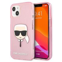 apple 13 mini iphone - Karl Lagerfeld KLHCP13SKHTUGLP iPhone 13 mini, apple iphone 13 mini, rožinė - 1 nuotrauka