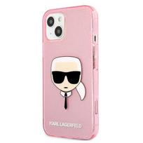 apple 13 mini iphone - Karl Lagerfeld KLHCP13SKHTUGLP iPhone 13 mini, apple iphone 13 mini, rožinė - 2 nuotrauka