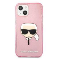 apple 13 mini iphone - Karl Lagerfeld KLHCP13SKHTUGLP iPhone 13 mini, apple iphone 13 mini, rožinė - 3 nuotrauka