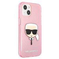 apple 13 mini iphone - Karl Lagerfeld KLHCP13SKHTUGLP iPhone 13 mini, apple iphone 13 mini, rožinė - 4 nuotrauka