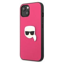 iphone mini 13 - Karl Lagerfeld Karl`s Head Metal for iPhone 13 mini, apple iphone 13 mini, rožinė - 2 nuotrauka