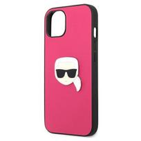 iphone mini 13 - Karl Lagerfeld Karl`s Head Metal for iPhone 13 mini, apple iphone 13 mini, rožinė - 6 nuotrauka