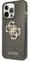 iphone mini 13 - Guess Glitter 4G Big Logo for iPhone 13 Mini, apple iphone 13 mini, juoda - 1 nuotrauka