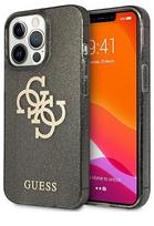 iphone mini 13 - Guess Glitter 4G Big Logo for iPhone 13 Mini, apple iphone 13 mini, juoda - 2 nuotrauka