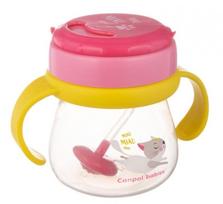 vaikiskos gertuves - Vaikiška gertuvė Canpol Cup With Weighted Flip Top Straw Cat - 2 nuotrauka