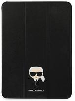 Karl Lagerfeld "KLFC12OKHK Head Saffiano Folio Cover iPad Pro (12.9") 2021" Black