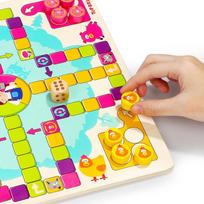 ukis - Stalo žaidimas TopBright Happy Farm Flying Chess, EN - 6 nuotrauka