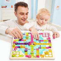 ukis - Stalo žaidimas TopBright Happy Farm Flying Chess, EN - 10 nuotrauka