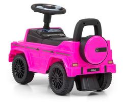 paspiriamos masineles rozine - Paspiriamas automobilis Milly Mally Mercedes G350d, rožinis - 3 nuotrauka