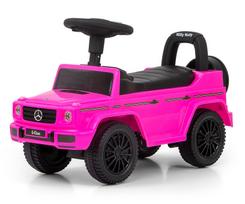 paspiriamos masineles rozine - Paspiriamas automobilis Milly Mally Mercedes G350d, rožinis - 4 nuotrauka