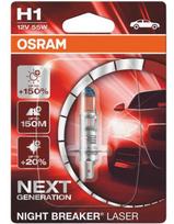 p14 - Osram Night Breaker Silver H1 55W 12V - 2 nuotrauka