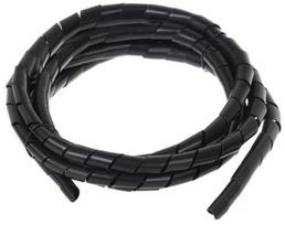 Maclean Cable Shielding Black 3m