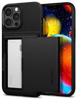 Spigen Dėklas Spigen Slim Armor CS Apple iPhone 13 Pro Juodas
