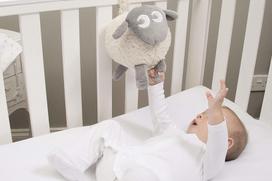 sweet dreamers migdukas - Sweet Dreamers Ewan The Dream Sheep Light Gray - 6 nuotrauka